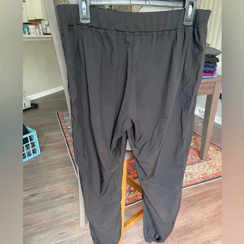 White Cross Fit Jogger Scrub Pant